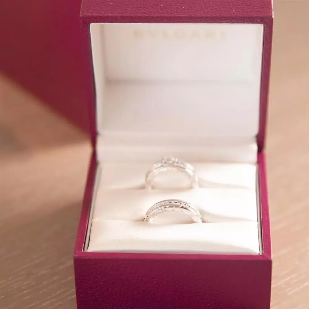 nhẫn cưới bvlgari minh hằng