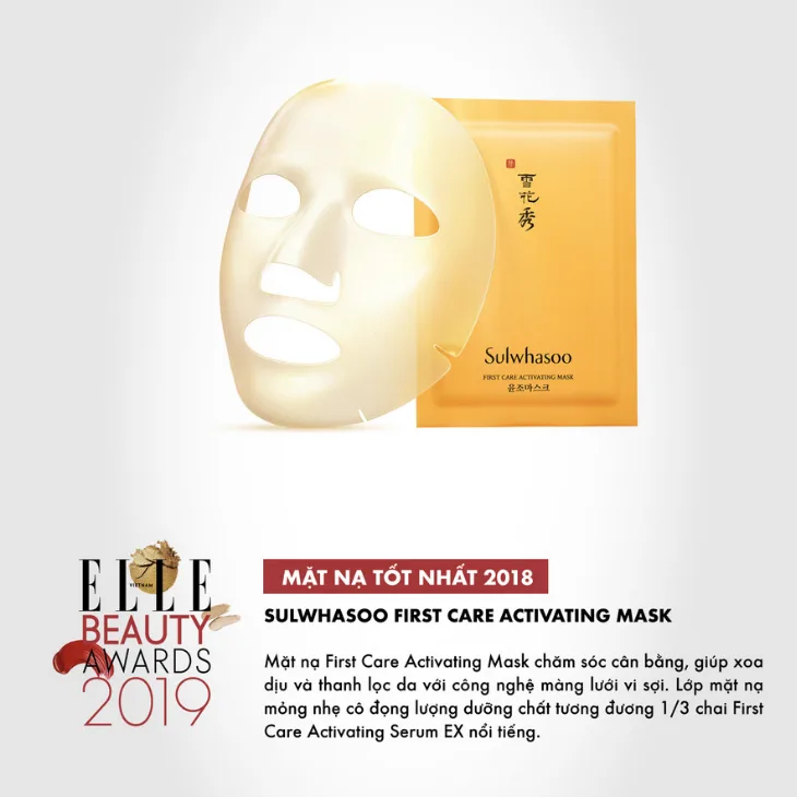 08 mặt nạ dưỡng da ELLE Beauty Awards 2019 08 mặt nạ dưỡng da ELLE Beauty Awards 2019