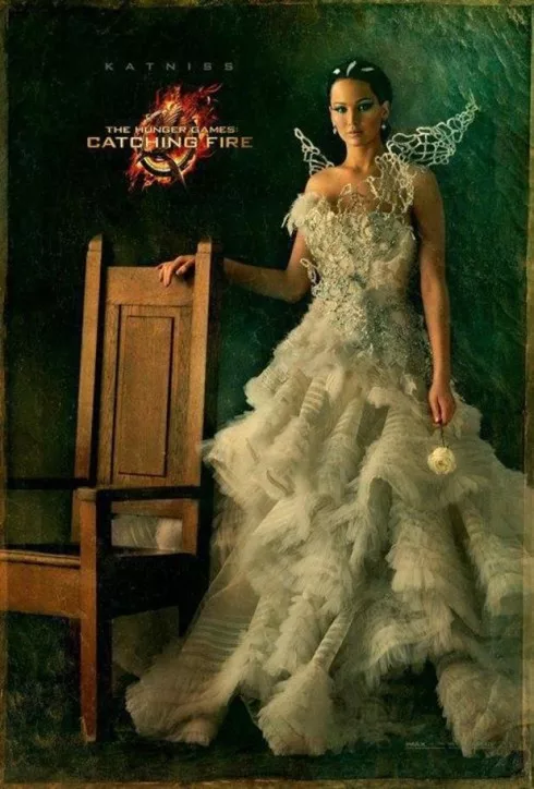 Jennifer Lawrence trong Hunger Games: Catching Fire.