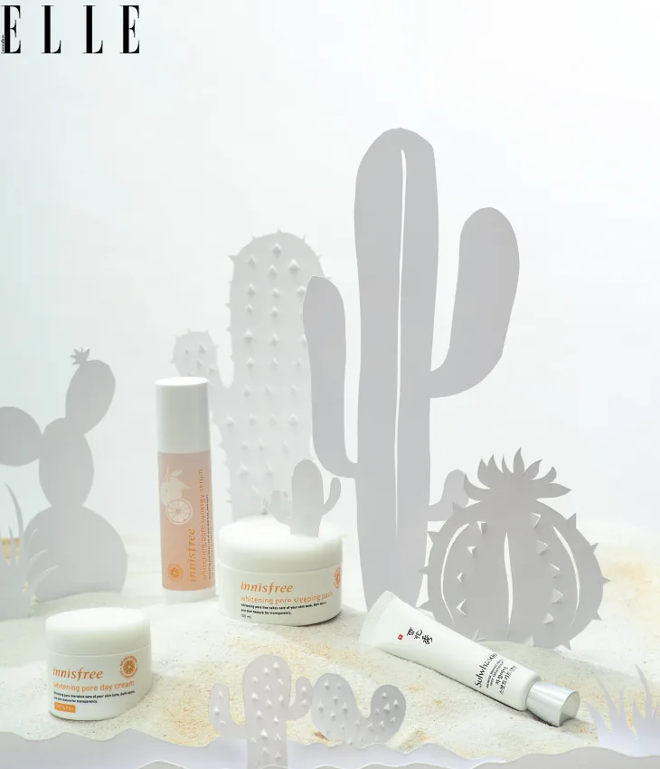 Bộ ảnh mỹ phẩm: White White Bộ ảnh mỹ phẩm: White White
