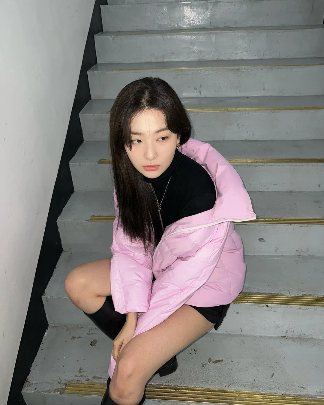 áo phao hồng seulgi