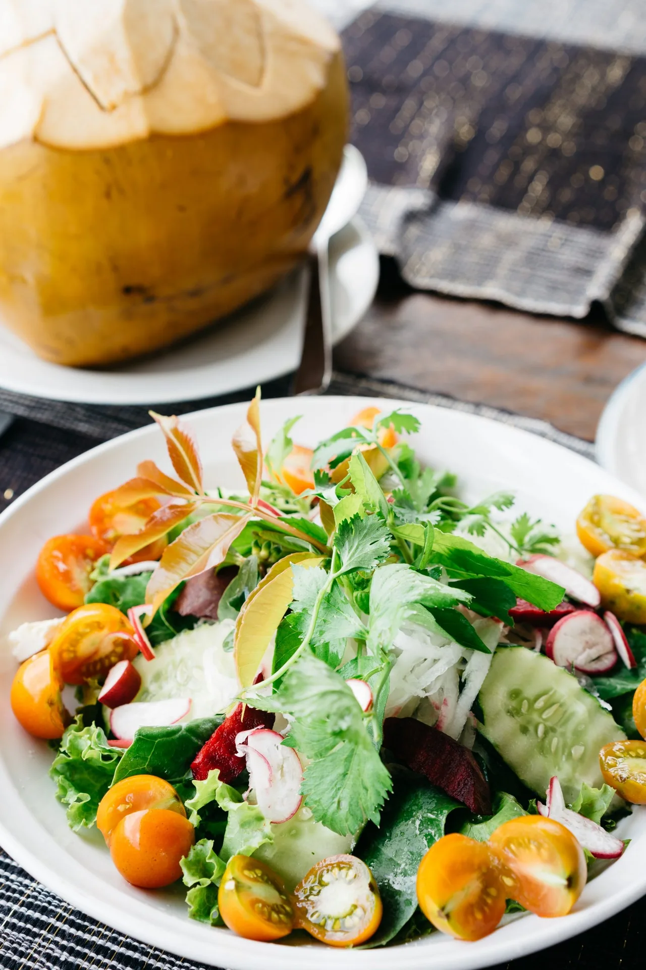 Salad cải Kale trong bữa trưa của Adele adele-buoi-trua