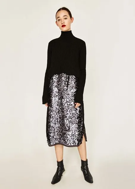 22 mẫu váy đẹp cho mùa Giáng sinh và năm mới - ZARA