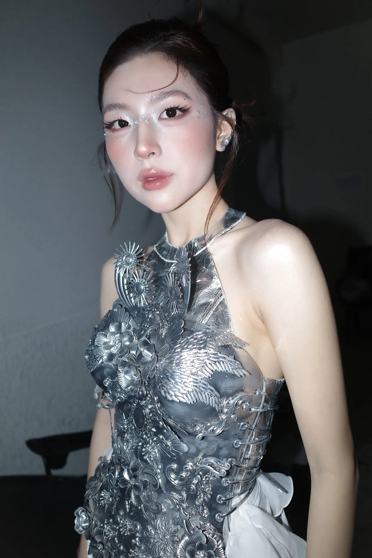 áo yếm ánh bạc thời trang Lamoon