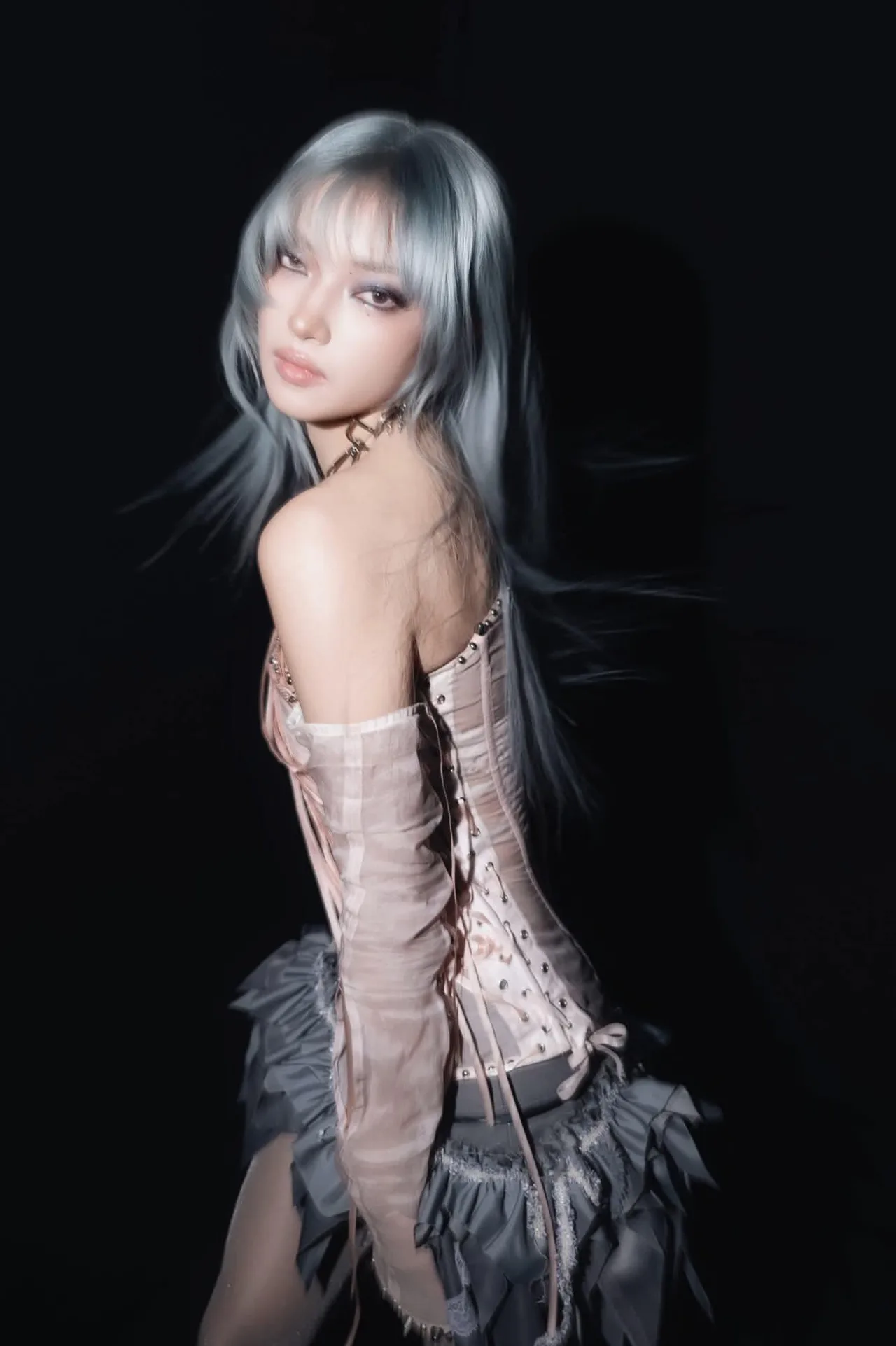 Corset châu bùi em xinh say hi