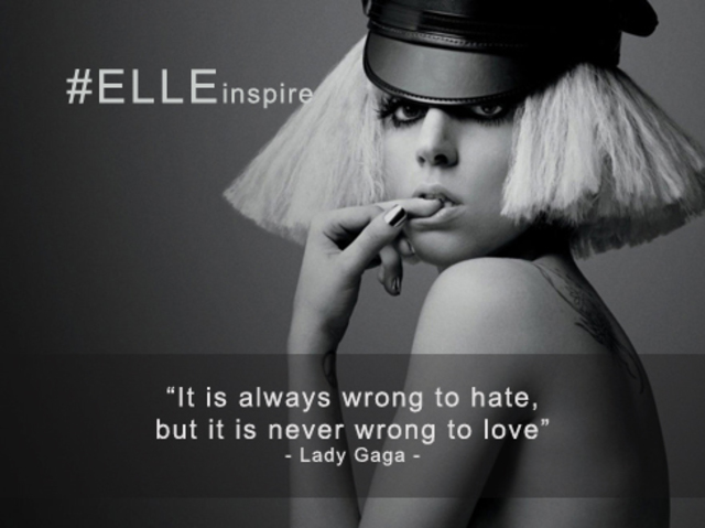 câu nói hay về tình yêu của Lady Gaga