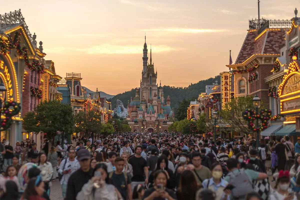 Lâu đài Disneyland Hồng Kông