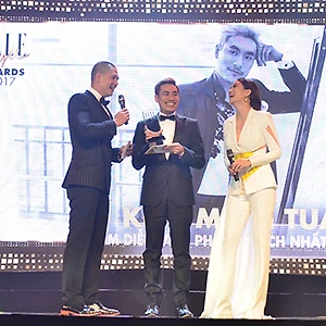 Kiều Minh Tuấn đoạt giải Nam diễn viên phong cách nhất ELLE Style Awards 2017