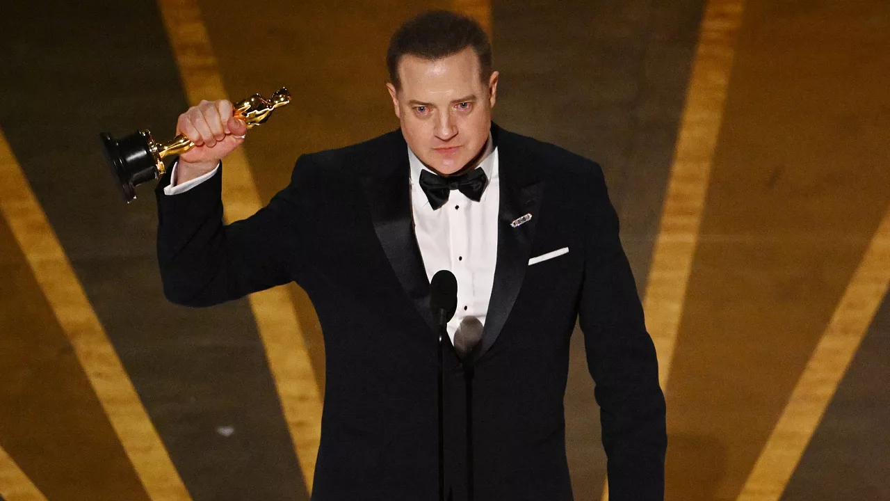 Brendan Fraser chiến thắng tại Oscar 2023