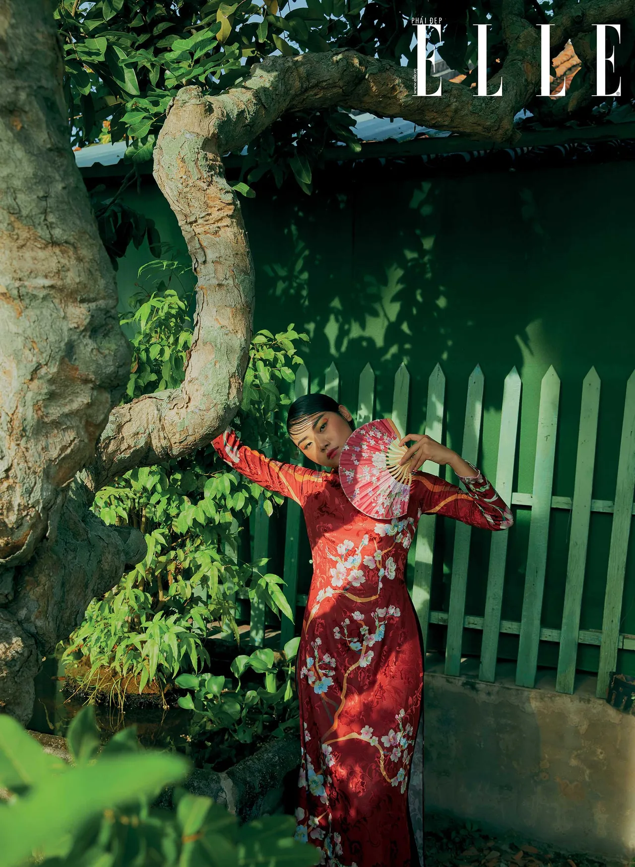 áo dài in hoa Thủy Design House áo dài in hoa Thủy Design House