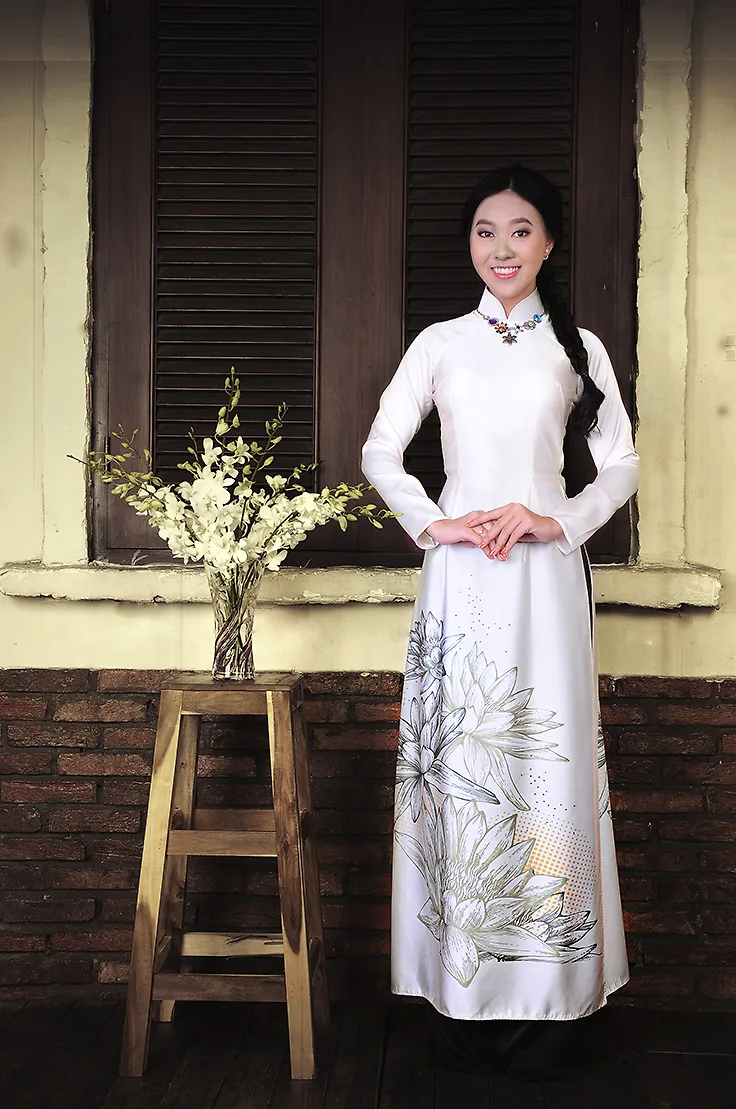 lookbook áo dài Việt
