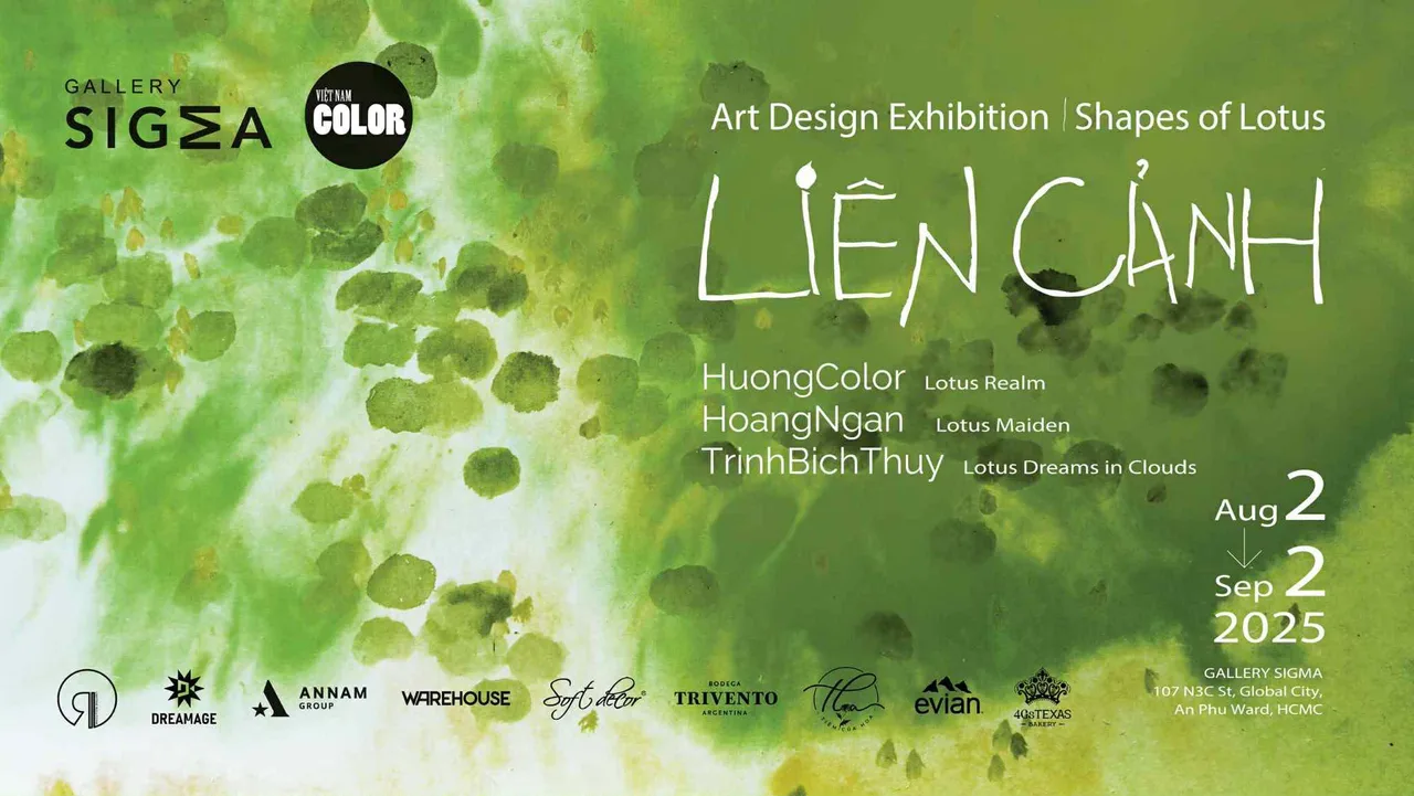 Poster Shapes of Lotus - Liên Cảnh