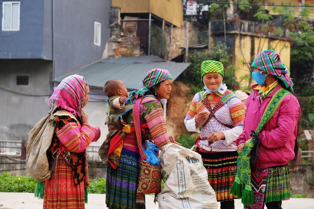 Hoàng Su Phì khung cảnh chợ Hoàng Su Phì khung cảnh chợ