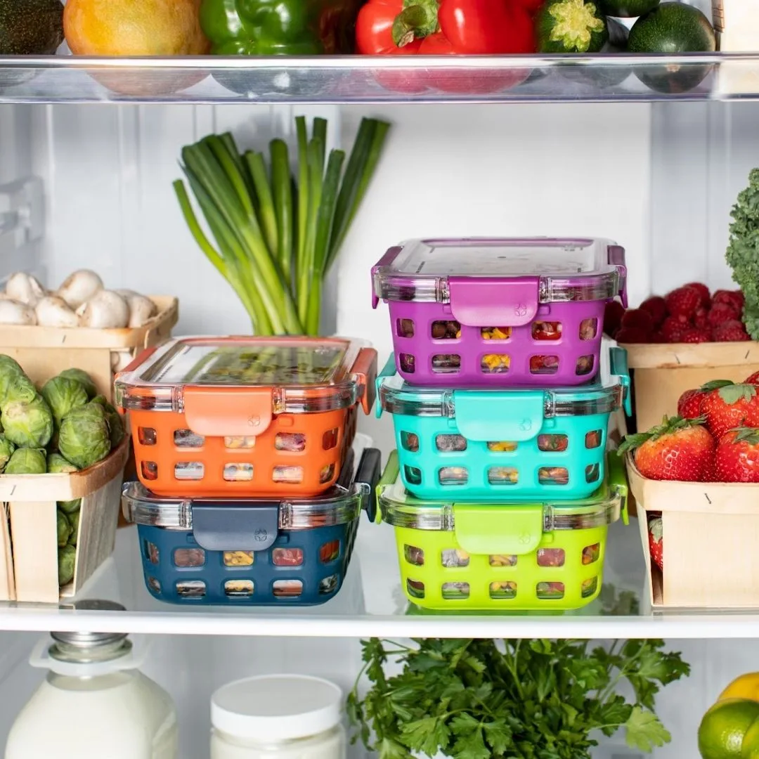 Hình ảnh các món ăn được chuẩn bị sẵn để minh họa cho nội dung về meal prep.