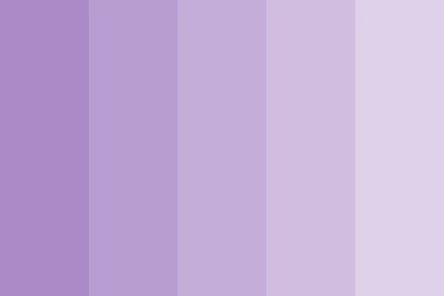 bảng màu tím lilac