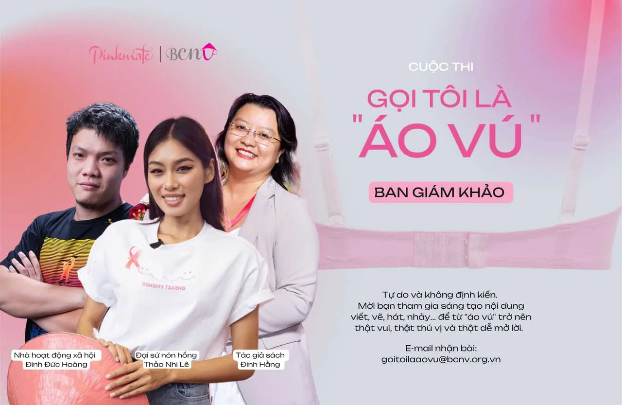 Ban giám khảo cuộc thi Gọi tôi là áo vú