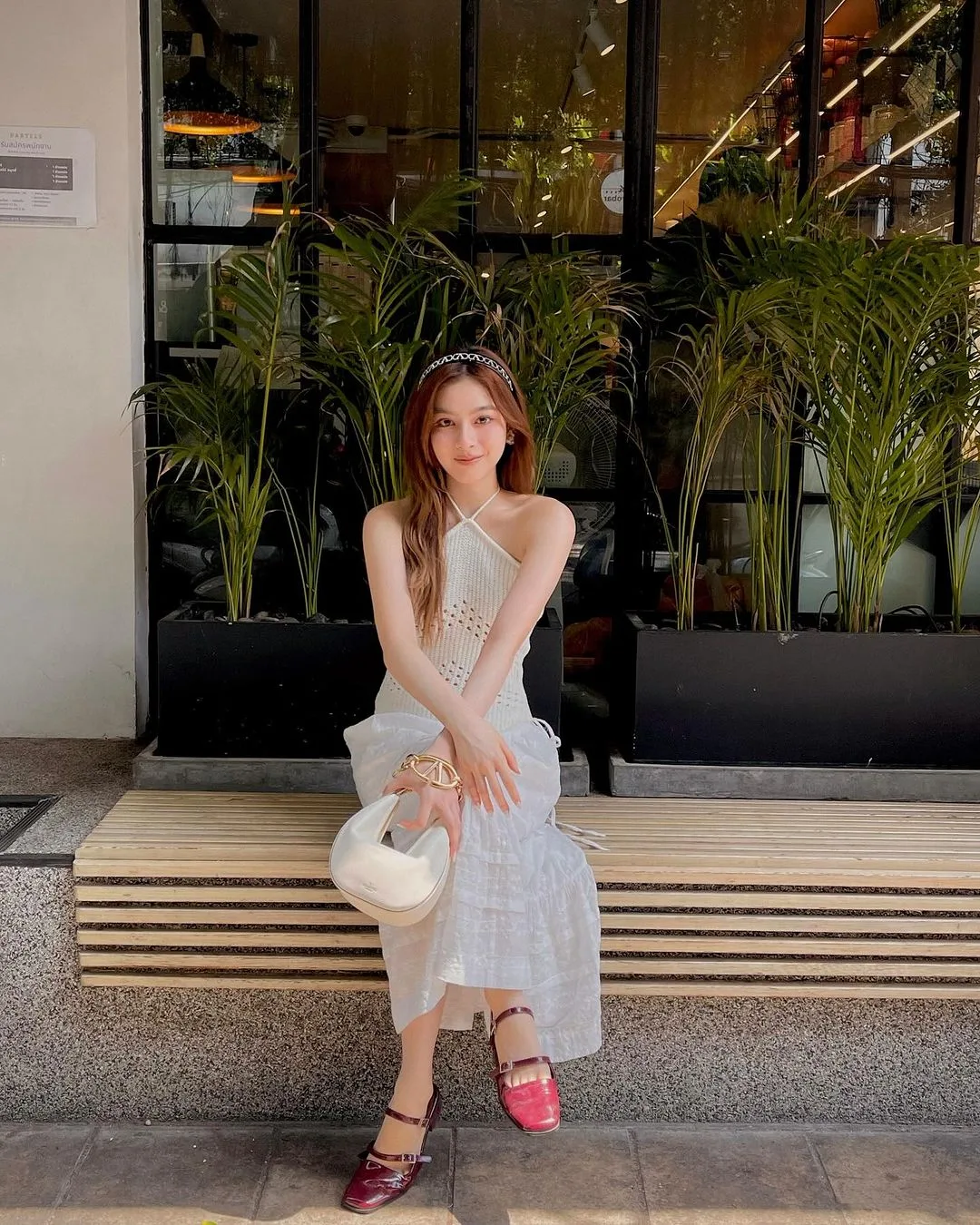 Prim Chanikarn mang đầm