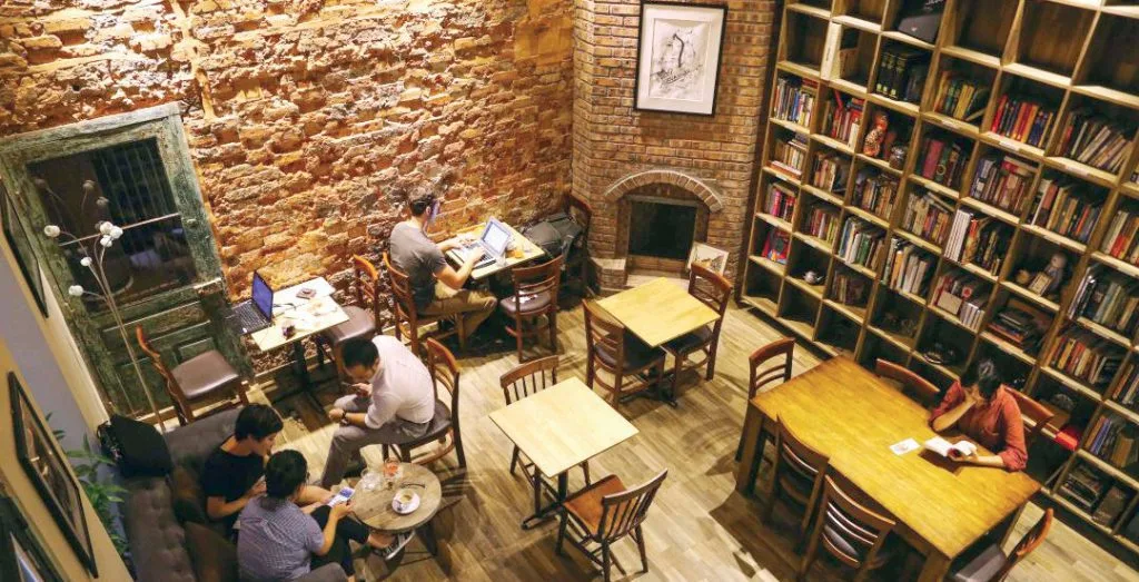 cafe sách 11 quán cà phê 11