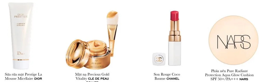 Son Ye Jin gợi ý sản phẩm trang điểm Son Ye Jin gợi ý sản phẩm trang điểm