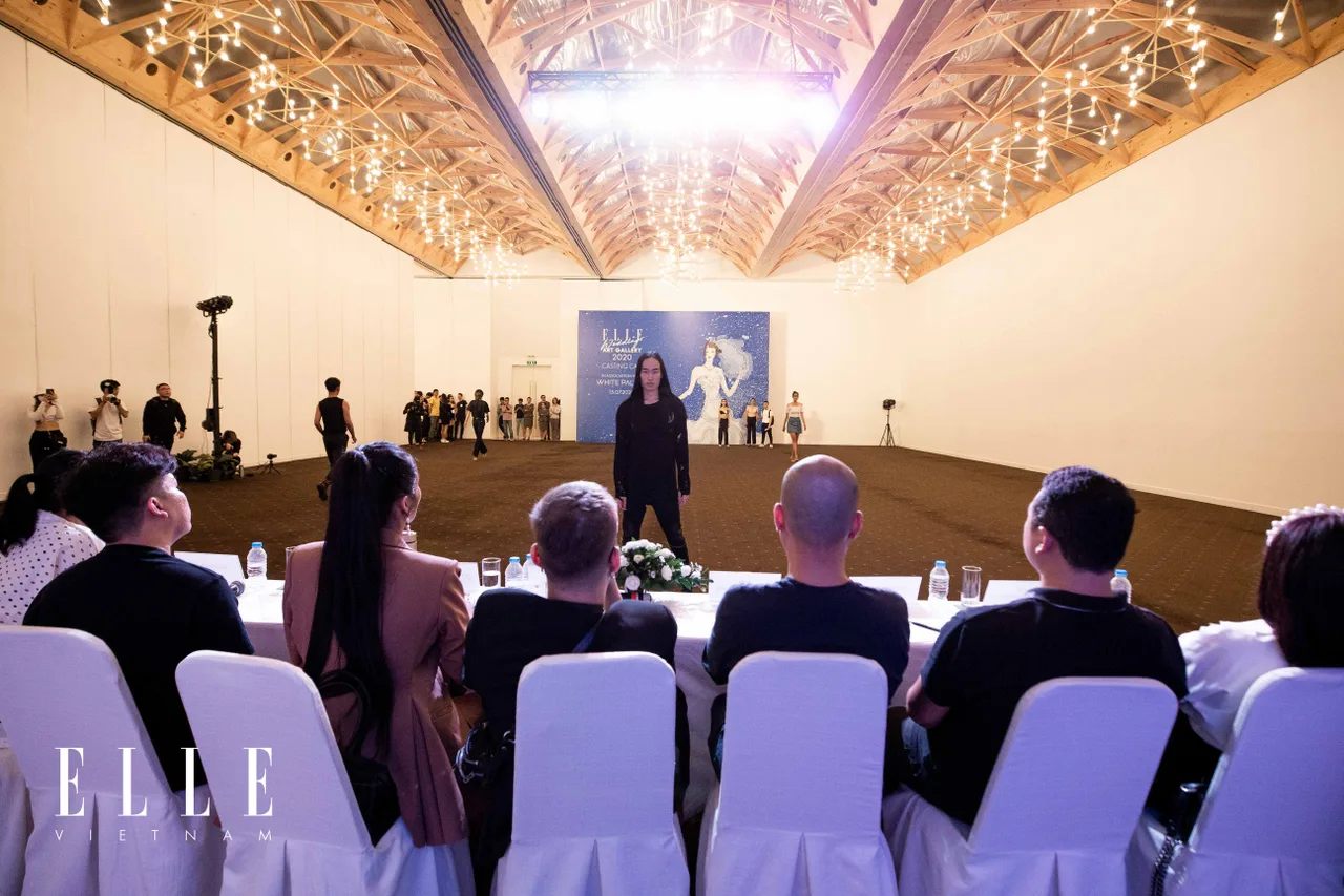 buổi tuyển chọn người mẫu cho elle wedding art gallery 2020 tại white palace
