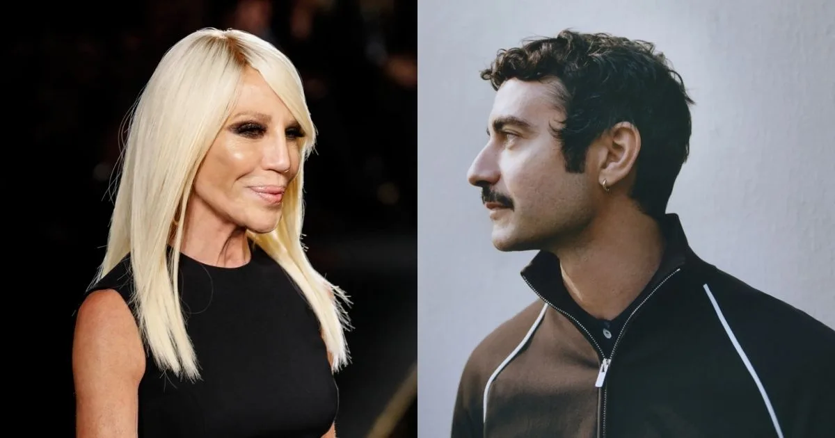 Donatella Versacfe và Dario Vitale thời trang