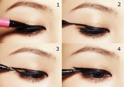 Kẻ eyeliner dày cách kẻ mắt đẹp