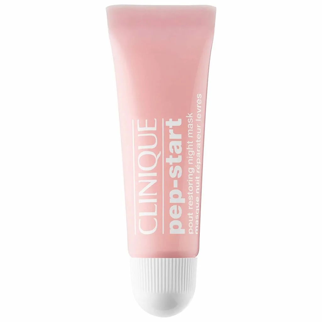 Mặt nạ môi Clinique's Pep-Start Pout Restoring Night Mask. Mặt nạ môi Clinique's Pep-Start Pout Restoring Night Mask.