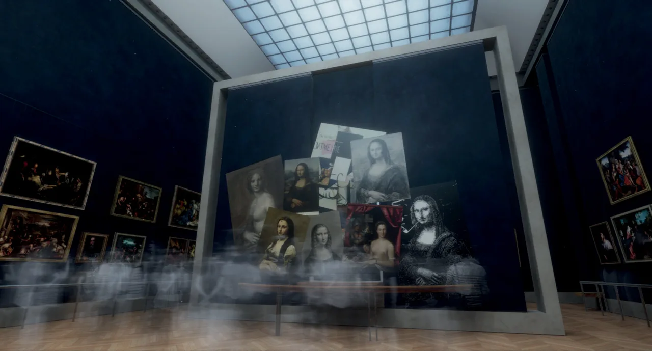 virtual tour tác phẩm nàng Mona Lisa virtual tour tác phẩm nàng Mona Lisa