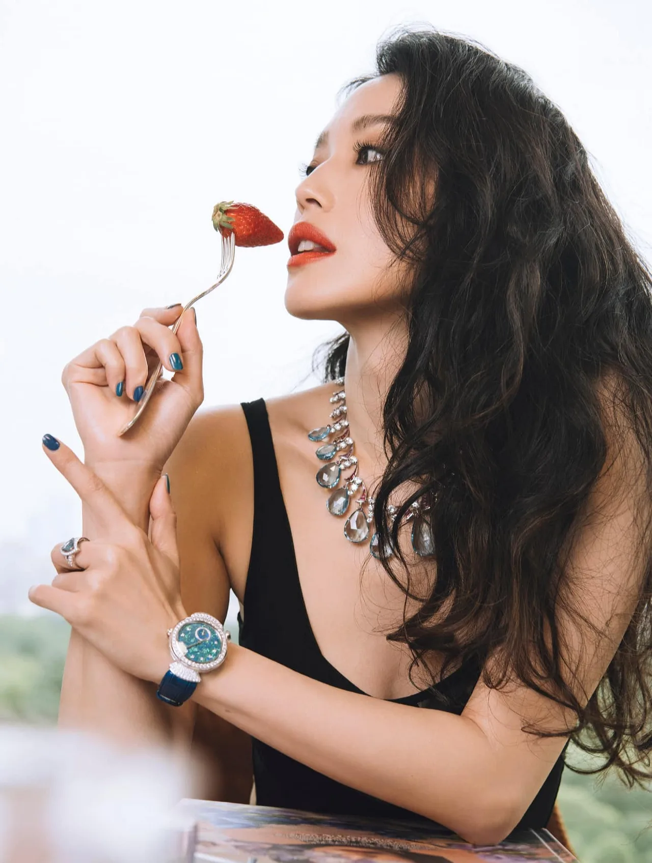 Diễn viên Thư Kỳ Xuất thân trong một gia đình bình thường ở Đài Loan