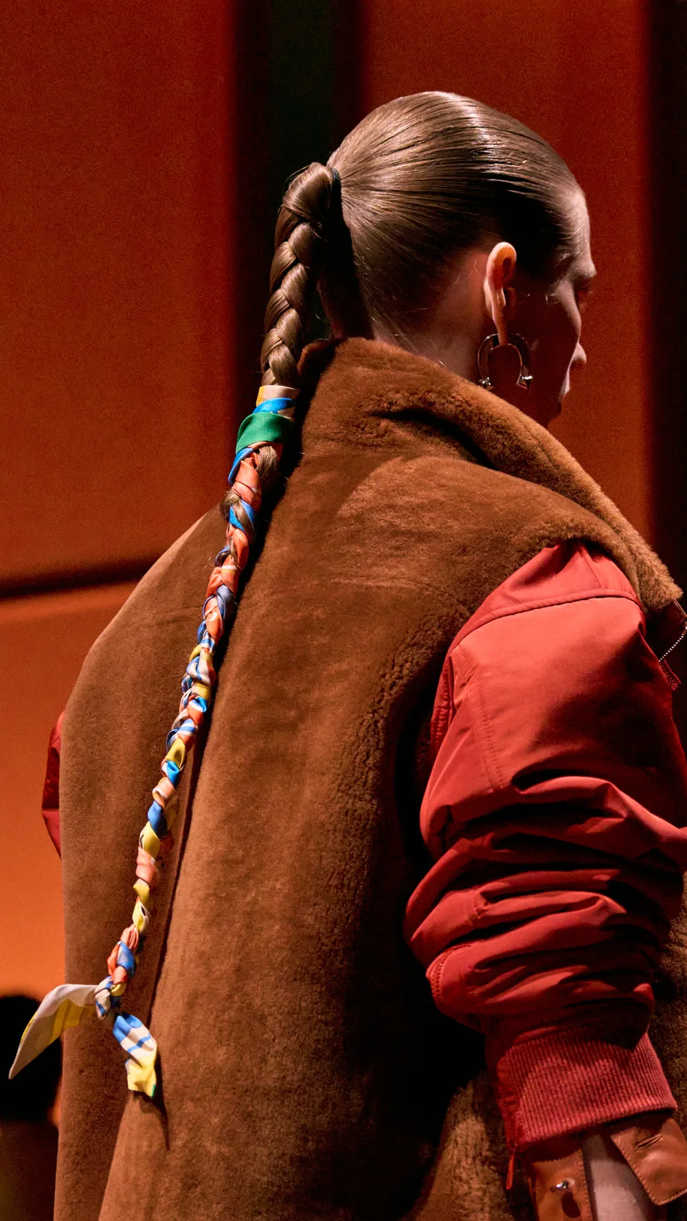 phụ kiện tóc BST Thu Đông 2025 hermès