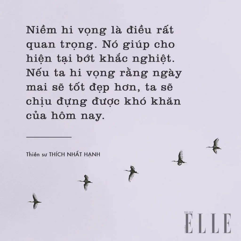 câu nói hay của thích nhất hạnh về thời gian 12