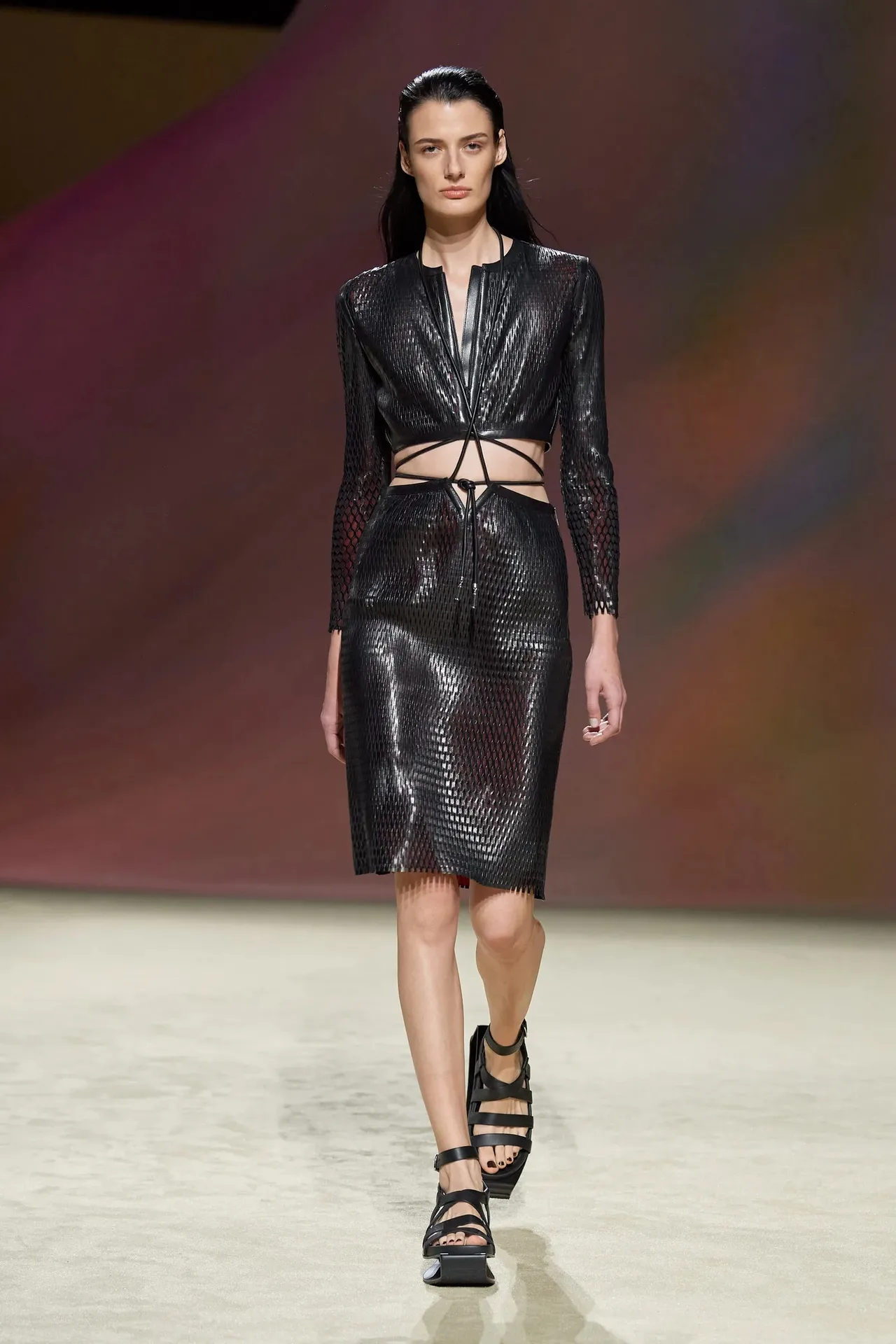Hermès Xuân Hè 2023 look 57