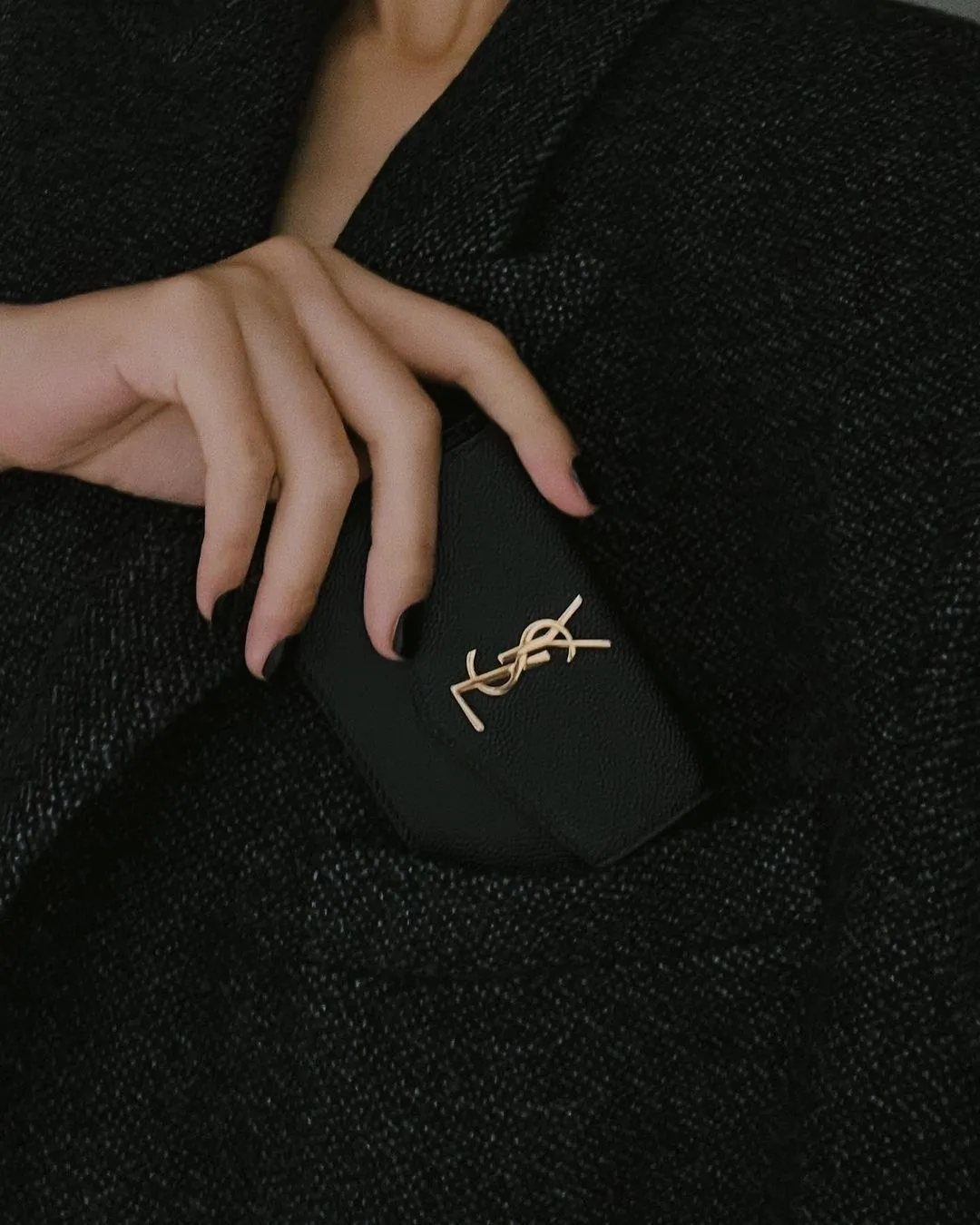 ví đựng thẻ cao cấp ysl