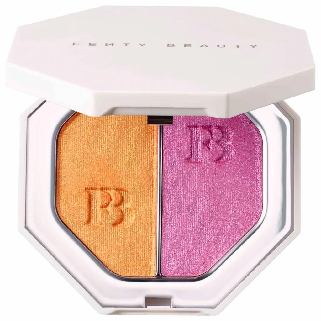 Phấn mắt kết hợp hai khung màu gây sốt của Fenty Beauty. mỹ phẩm tích hợp - fenty 1