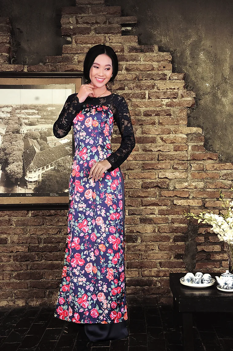 lookbook áo dài Việt