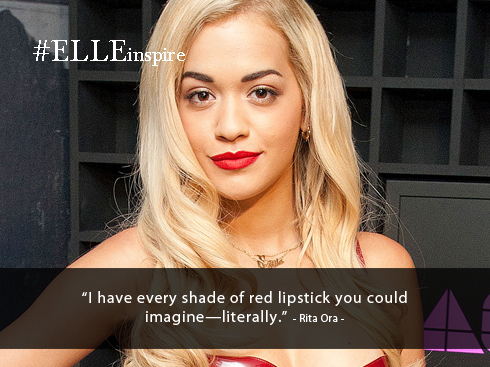 Những câu nói hay về son môi tốt - Rita Ora Những câu nói hay về son môi tốt - Rita Ora