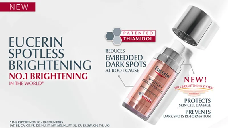 Eucerin trị thâm nám hiệu quả sau 2 tuần Eucerin trị thâm nám hiệu quả sau 2 tuần