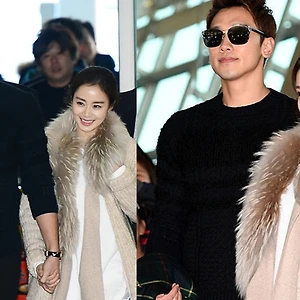 Phong cách thời trang của cặp đôi mới cưới Bi Rain & Kim Tae Hee