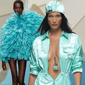Làn sóng Tiffany Blue chiếm sóng tủ đồ mùa Hè