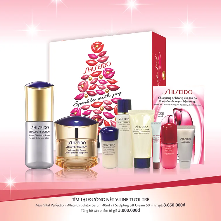 shiseido quà tặng