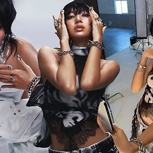 Xu hướng trang sức metallic trở lại nhờ hiệu ứng “rockstar” Lisa