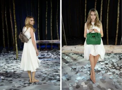 ellevn- cara delevingne và mulberry hợp tác 02