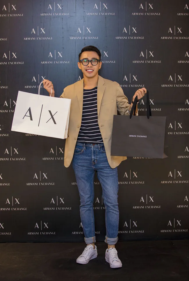 khai truong armani exchange - elle vietnam 11