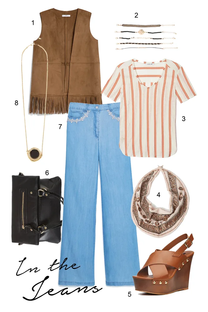 Thứ 5: Tạm quên những chiếc quần jeans skinny để thử thách mình với những mẫu quần jeans suôn rộng