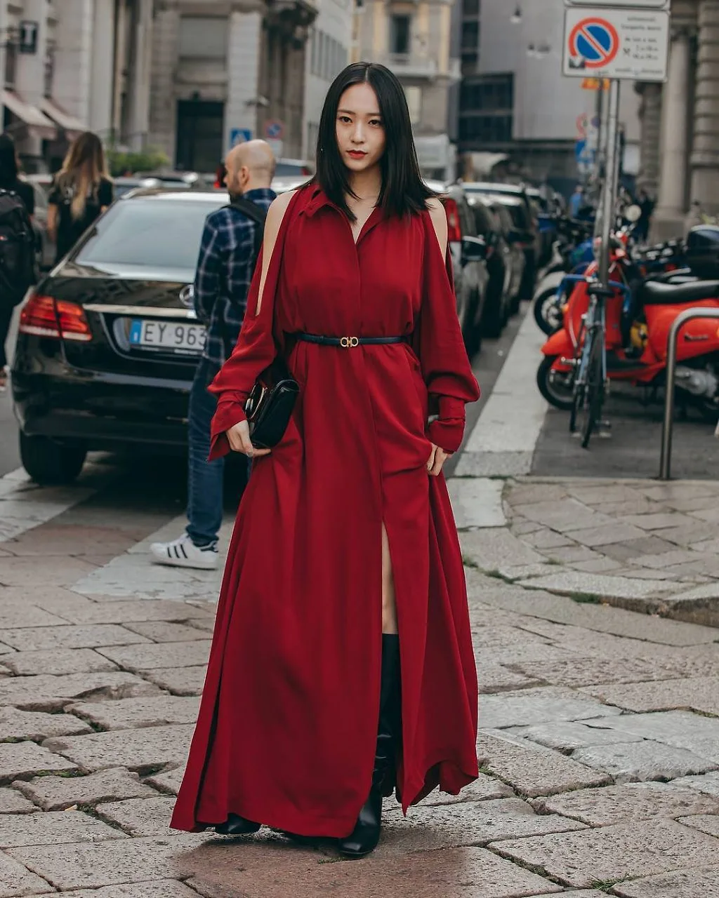 Nàng thơ châu Á tại Tuần lễ thời trang Milan 2019 23