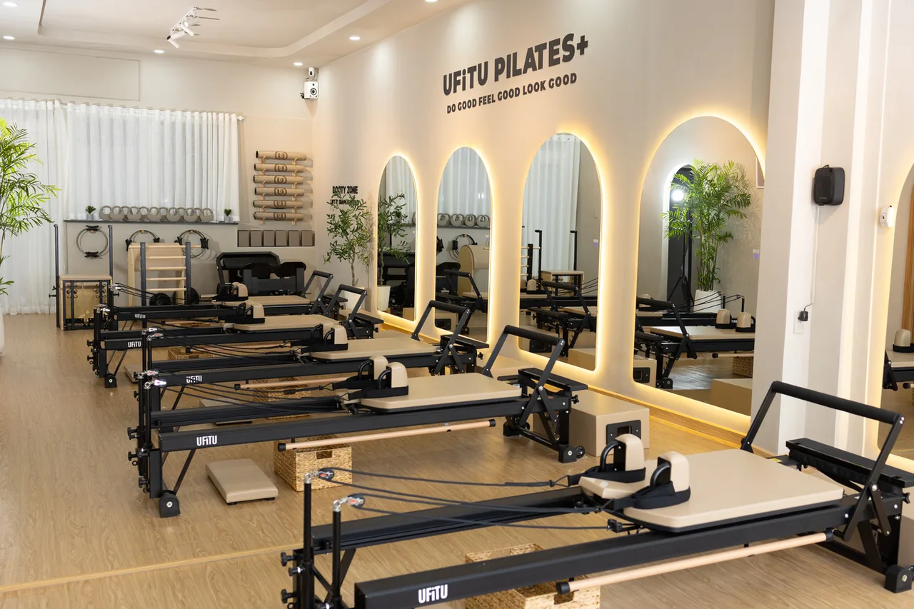 Không gian tập luyện tại U Fit U Pilates+ elle lifestyle map đợt 2