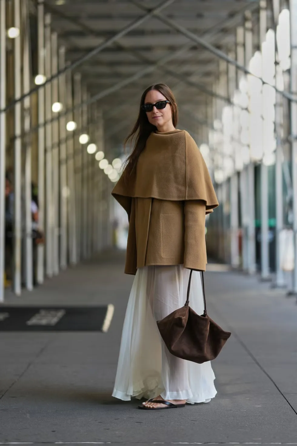 túi xách da lộn slouchy