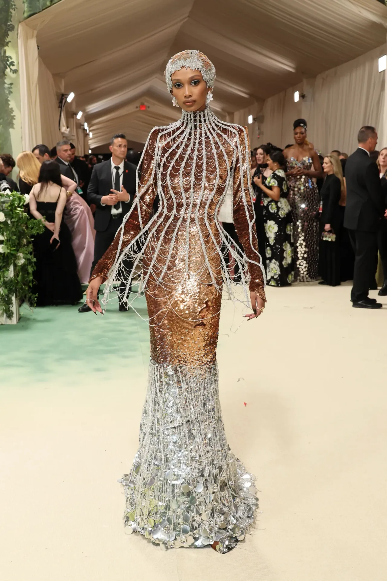 Hanani Taylor tại met gala 2024