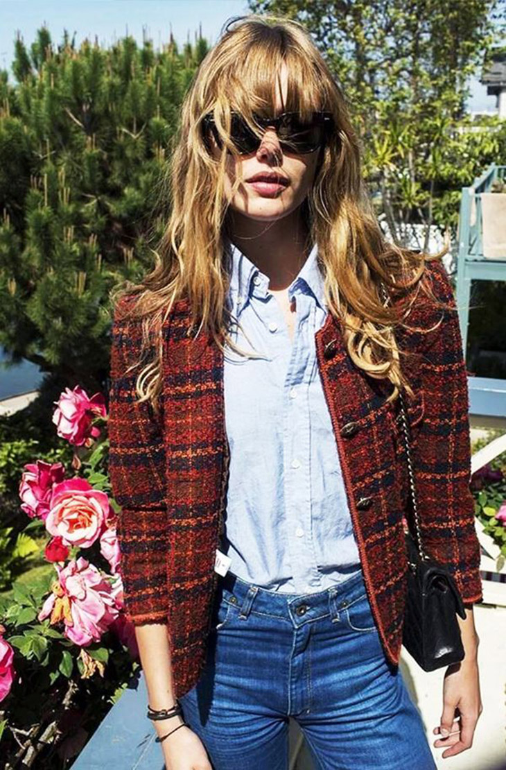 9 cách phối blazer kẻ ô đang khuynh đảo giới mộ điệu thời trang New York 9 cách phối blazer kẻ ô đang khuynh đảo giới mộ điệu thời trang New York