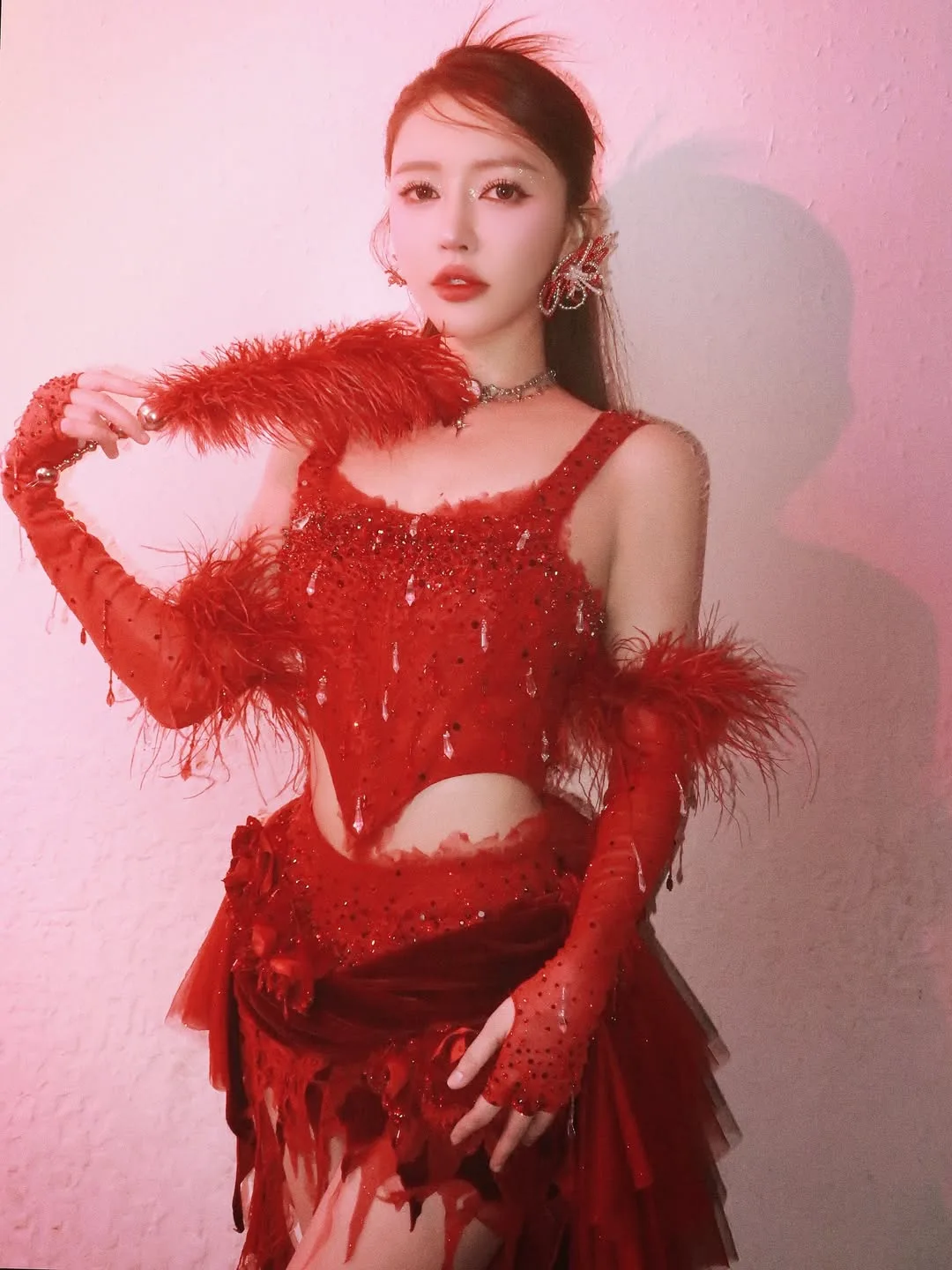Bích Phương trên sân khấu Tadida